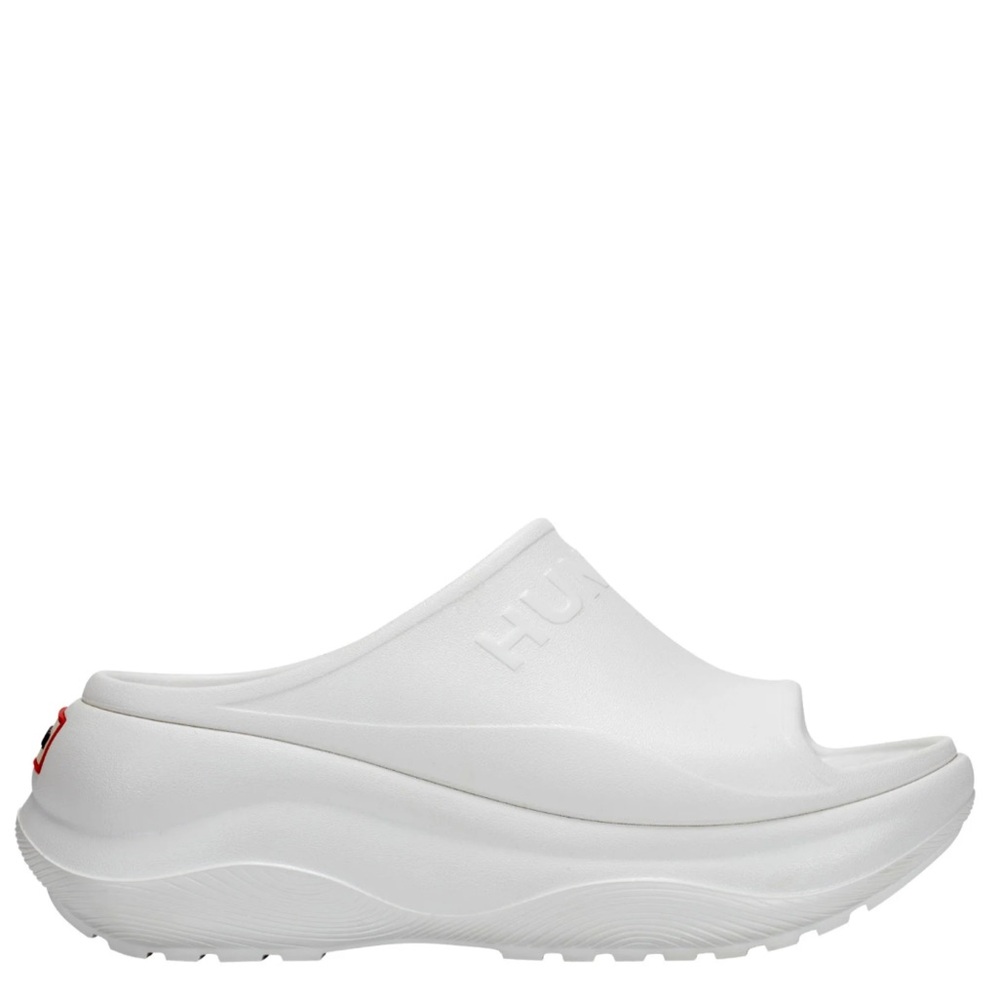 NEW Hunter haddie platform slip on summer sandal in white size 39/ 8-8.5 - Picture 2 of 10